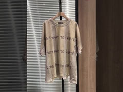 2024 New Design Patchwork cắt và may áo thun