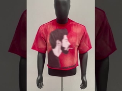 Ác acid rửa mặt trời màu mờ áo thun