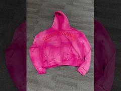 Ác acid rửa mặt trời hoodie mờ