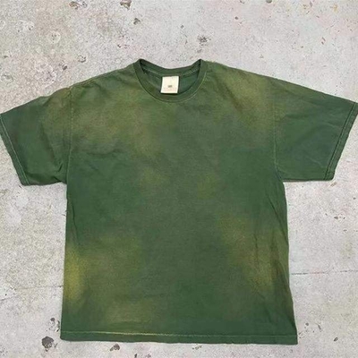 Mua Logo tùy chỉnh hạng nặng Hip Hop 300 gram axit giặt áo sơ mi khổ sai online manufacture