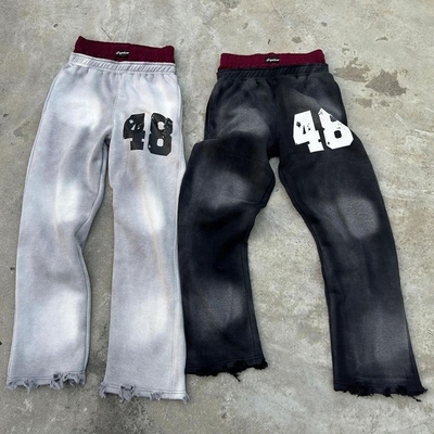 Mua Người đàn ông tùy chỉnh Streetwear đau khổ Acid rửa quần bôi mồ hôi quần bôi mồ hôi quần bôi mồ hôi quần bôi mồ hôi online manufacture