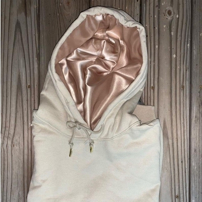 Mua Golf lông len lót áo len hooded lụa Hoodie zip áo len tay thường xuyên phong cách satin lót online manufacture