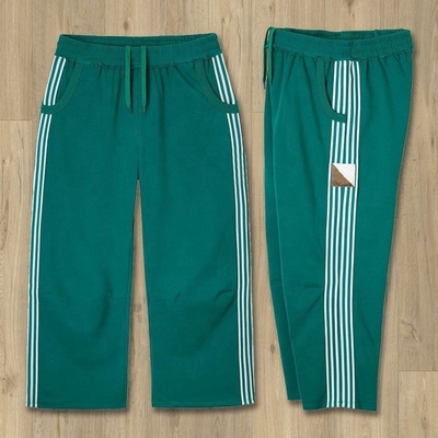 Mua Custom Mens Sweatpants với nhãn tùy chỉnh Wide Leg Track Pants và Side Stripes online manufacture