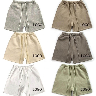 Mua Chọn riêng Pháp Terry Đàn ông nặng tập thể thao Unisex Cotton quần short thể thao cho phòng tập thể dục online manufacture