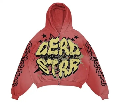Mua Custom Dtg Hoodie Printing Pattern 3D In Hoodie Crop Top Đồ phố đầy màu sắc online manufacture