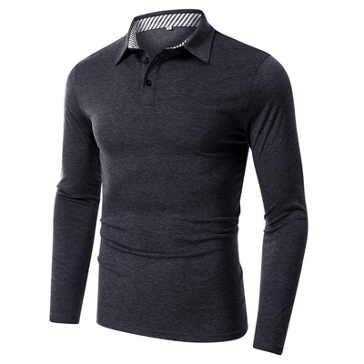 Mua Áo Polo tay dài được in theo yêu cầu 100% Cotton cho Polo nam online manufacture