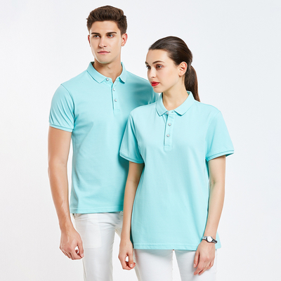 Mua Áo Polo tay ngắn polyester / cotton lapel cho nam giới để tùy chỉnh quần áo nhóm online manufacture