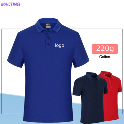 Mua Áo Polo Đàn ông 100% Cotton Đồng phục văn phòng thiết kế Plus Size Unisex online manufacture