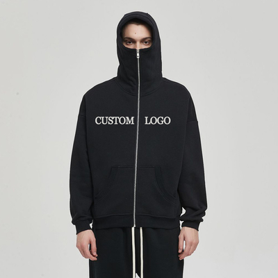 Mua Áo phủ đầu áo khoác mùa đông ấm áp bông Terry thêu mặt nạ Ninja Hoodie cho ngày lạnh online manufacture