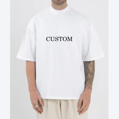 Mua Màu sắc hoặc tùy chỉnh 220gsm 100% Cotton 300gsm Heavyweight Oversized Boxy T-Shirt online manufacture