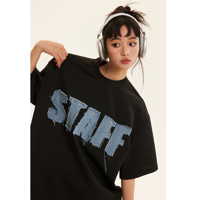 Mua Nhận dạng kim tùy chỉnh Trọng lượng nặng 400 gsm Cotton Oversized Drop Shoulder T-shirt online manufacture