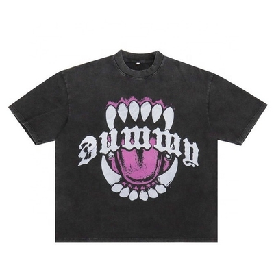 Mua Acid Washed Design Vintage 200 Gsm Cotton T-Shirt cho Unisex với kích thước lớn online manufacture