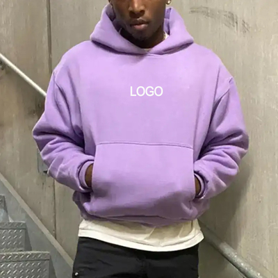Mua Trang phục đường phố nam giới Trang phục tùy chỉnh LOGO 300gsm 400gsm 500gsm Pháp Terry cắt hoodies online manufacture