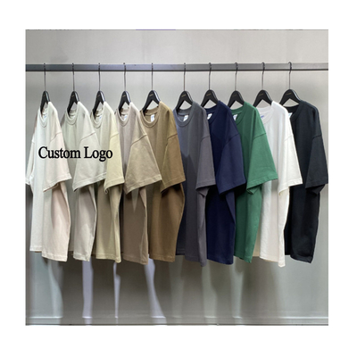 Mua 270G Heavy Cotton Blank Vintage Color Rib O-Neck Áo thun cho nam giới thiết kế logo tùy chỉnh online manufacture