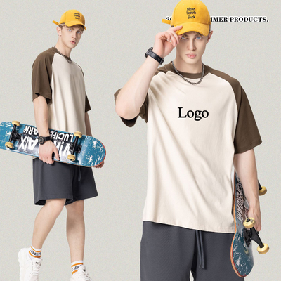 Mua Logo tùy chỉnh in màu hỗn hợp áo sơ mi Ringer cho Unisex Casual Streetwear Thời trang online manufacture