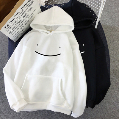 Mua Áo vải polyester cho sublimation in Smile Face Phụ nữ bình thường Thể thao Hoodie Unisex online manufacture