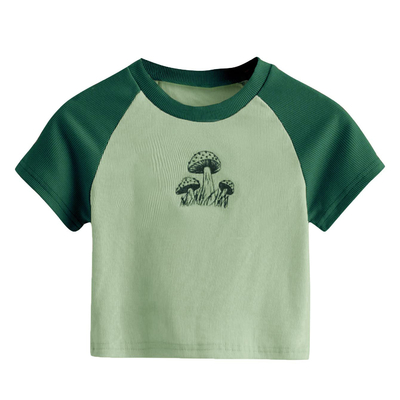 Mua Summer Candy Color Fitness Embroidery 3d Puff Print Logo Y2k Slim Crop Top cho phụ nữ S-2XL online manufacture