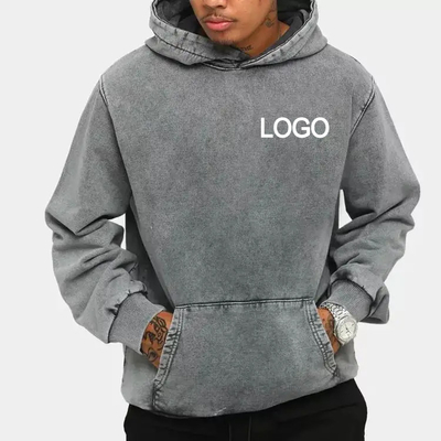 Mua áo khoác giặt axit terry của Pháp áo khoác giặt axit nam Sublimation Printing Vintage online manufacture