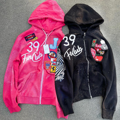 Mua 100% Cotton French Terry Custom Hoodie với trọng lượng nặng 500gm và in màn hình online manufacture