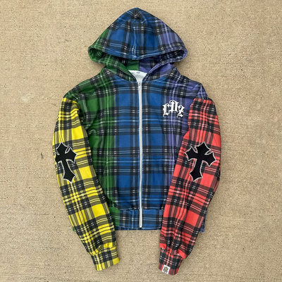 Mua 100% Cotton Terry Acid Wash Phong thêu Dầu gập gập cho nam giới / Unisex vào mùa xuân / Mùa thu / Mùa đông Streetwear tùy chỉnh online manufacture