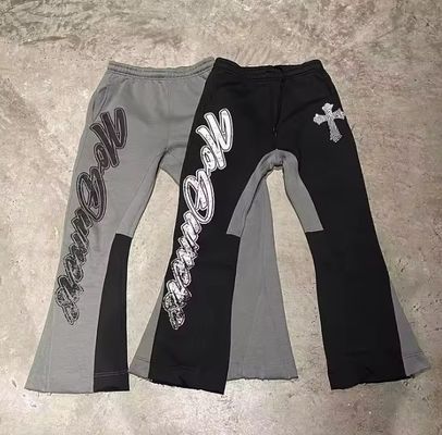 Áp chân chạy bộ có hơi thở 100% Cotton Custom Sweat Pants Flared Sweat Pants cho nam giới