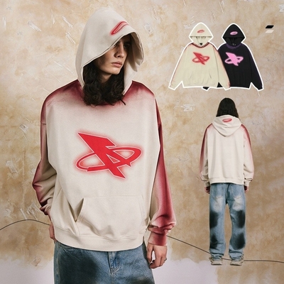 2024 Streetwear Thời trang Hoodie thủ công axit rửa 420gm áo len cho nam và nữ