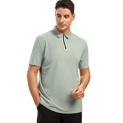 Tùy chỉnh màu sắc Golf Polo áo sơ mi Quick Dry Fit Mens đơn giản đồng phục với Logo in