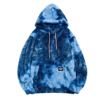 Phương pháp dệt dệt đan dệt Hoodies cho nam giới với thời trang lông giả